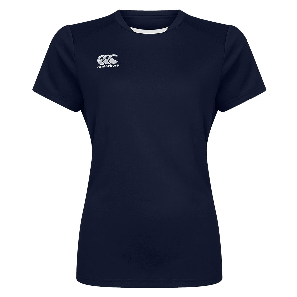 Canterbury Club Dry Tee Female Navy Front