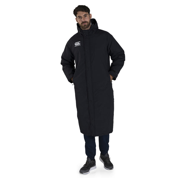 Photo of male model wearing Canterbury Club Subs Jacket in Black