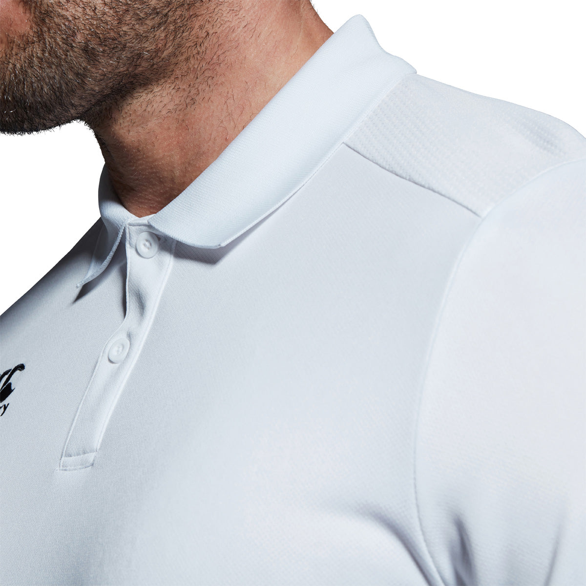 Canterbury Mens Club Dry Polo White