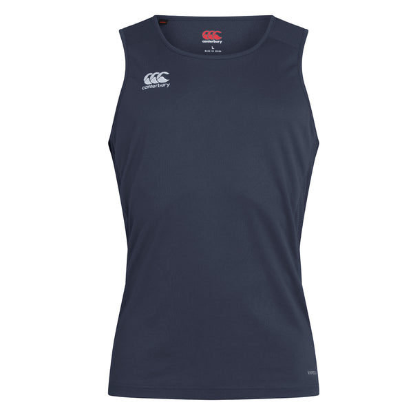 Photo front of Canterbury Club Dry Singlet in Navy 