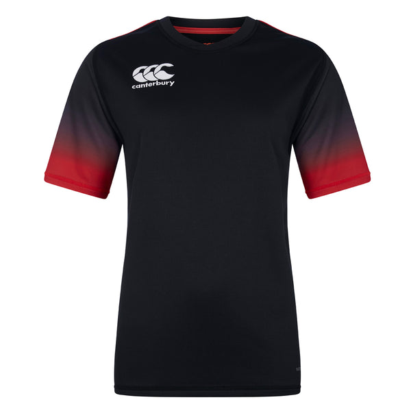 Canterbury Accent Club Playing Jersey in Black/Red