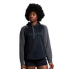 Photo of model wearing Canterbury Ladies Elite Training Hoody Black, front view