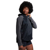 Photo of model wearing Canterbury Ladies Elite Training Hoody Black, side view