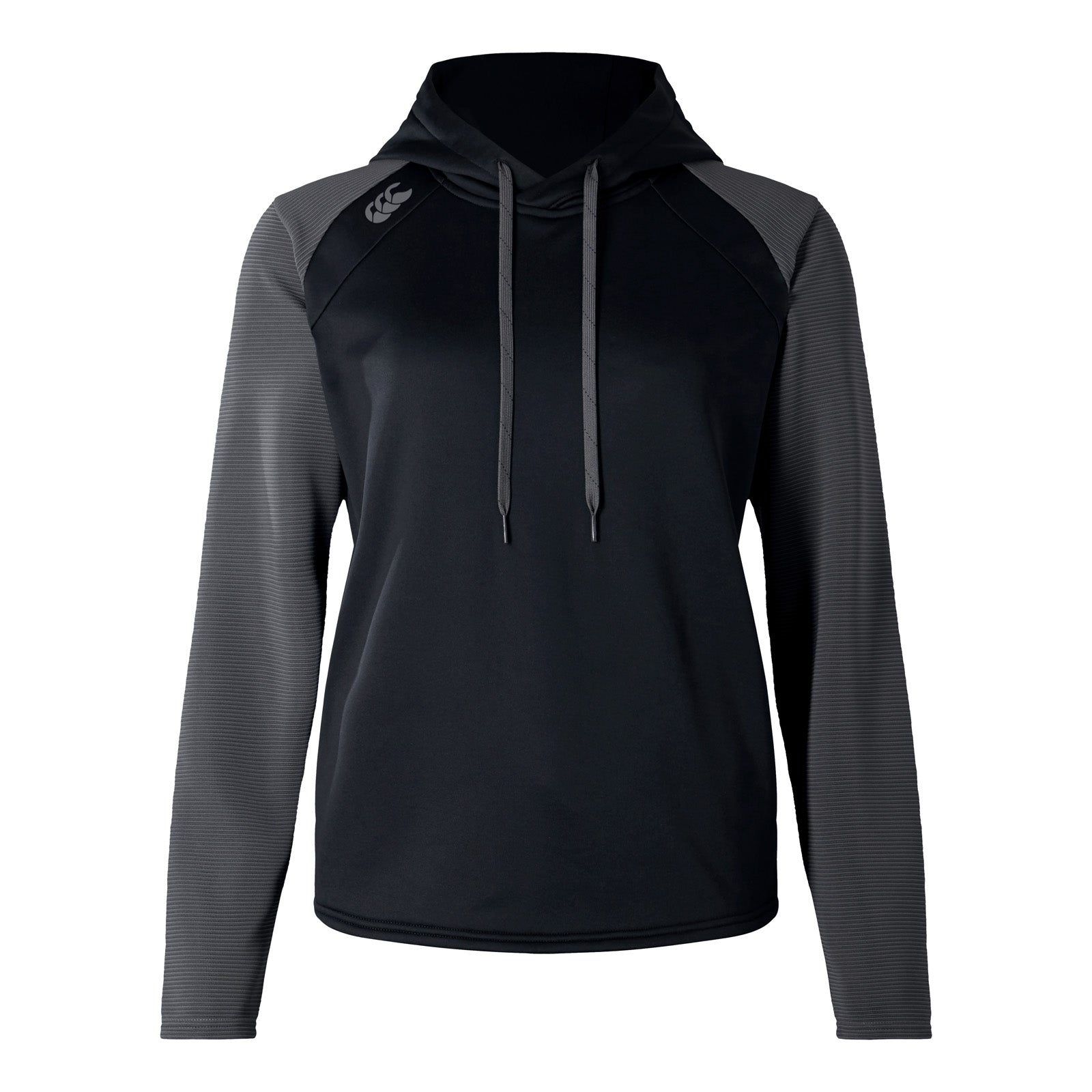 Photo of Canterbury Ladies Elite Training Hoody Black, front view