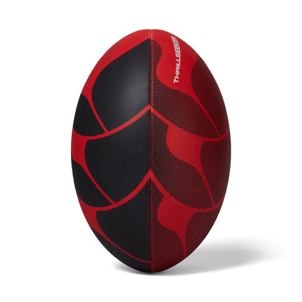 A photo of the Canterbury Thrillseeker Play Rugby in Black/Red