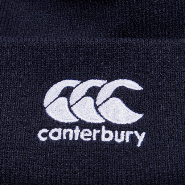 Canterbury Club Bobble Hat Black