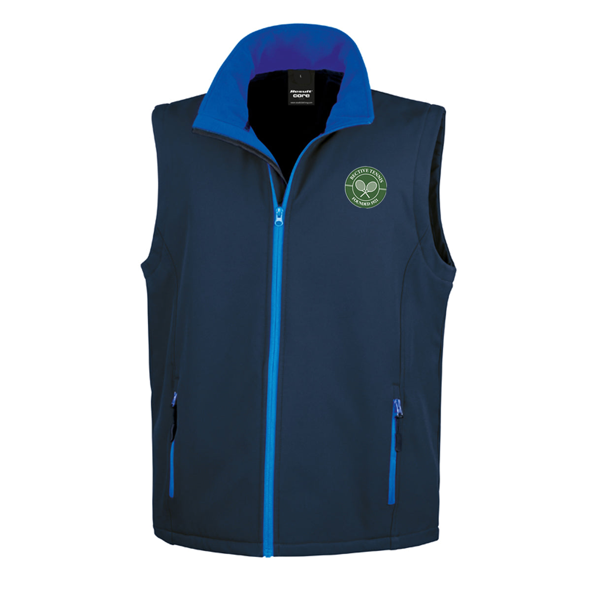 Bective Tennis Mens Softshell Gillet