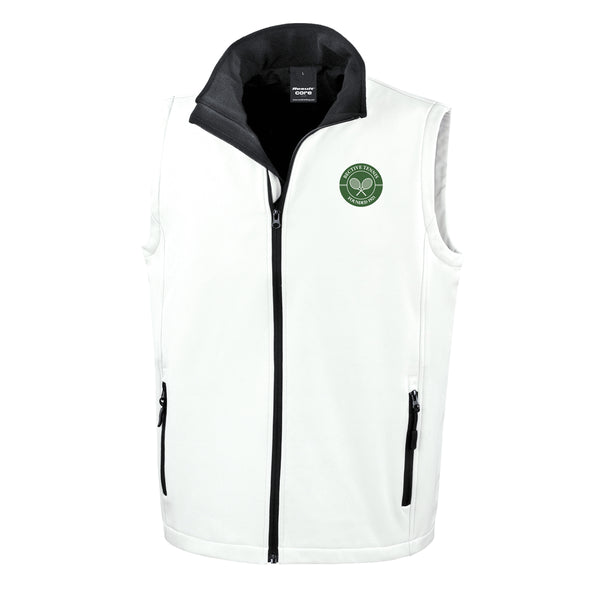 Bective Tennis Mens Softshell Gillet