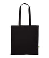 Organic cotton shopper long handle
