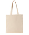 Recycled premium canvas spacious shopper