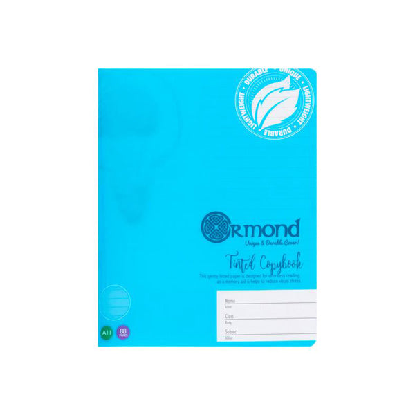 Ormond 88pg A11 Visual Memory Aid Durable Cover Copy Book