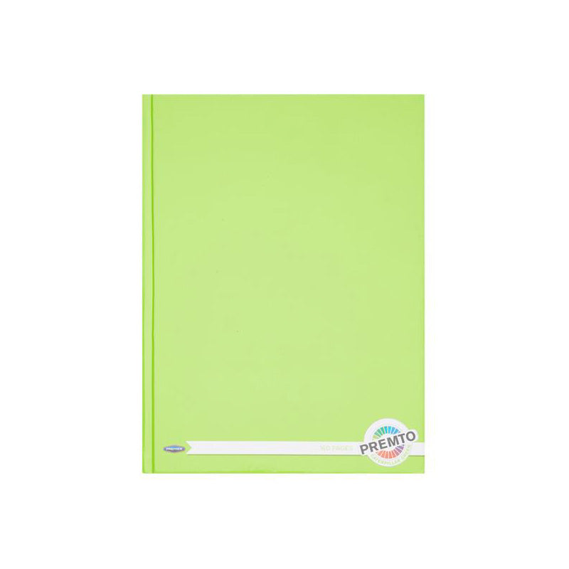 Premto A4 160pg Hardcover NotebookÂ (Asstd. Colours)
