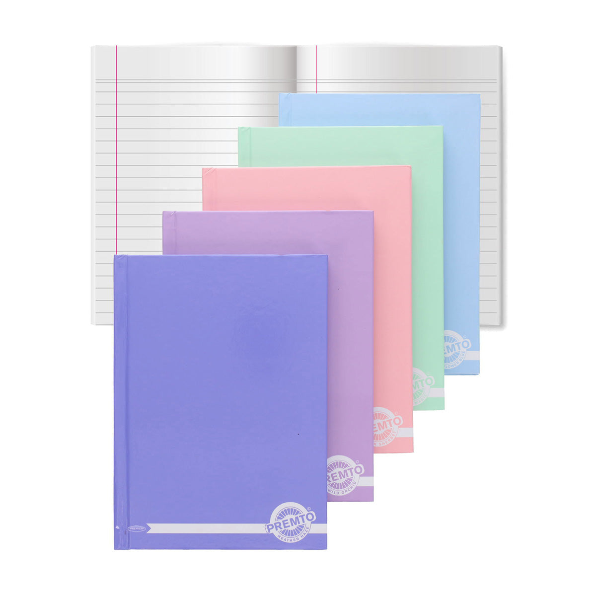 Premto Pastel A5 160pg Hardcover Notebook