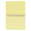 Concept Spiral Bound Pkt. 50 6X4 Index Card Yellow