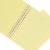 Concept Spiral Bound Pkt. 50 6X4 Index Card (Yellow)