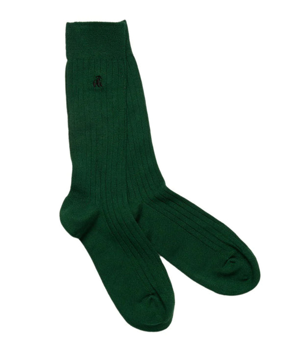 Swole Panda Racing Green Socks