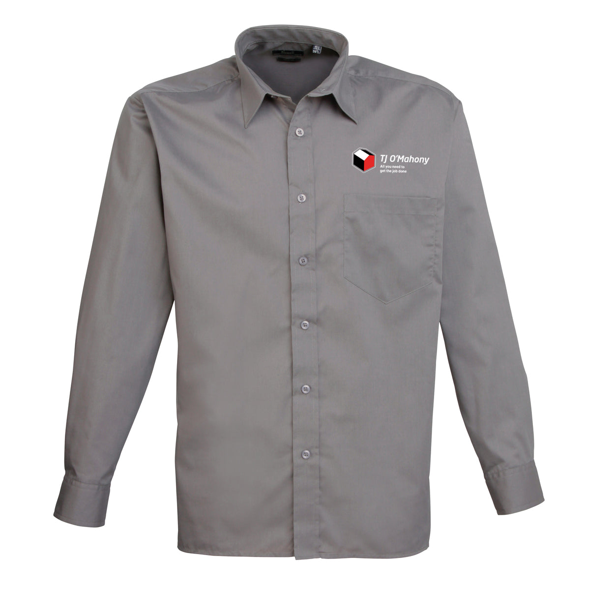 TJ O'Mahony PR200 Long Sleeve Poplin Shirt