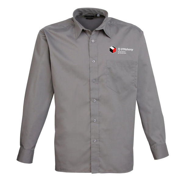 TJ O'Mahony PR200 Long Sleeve Poplin Shirt