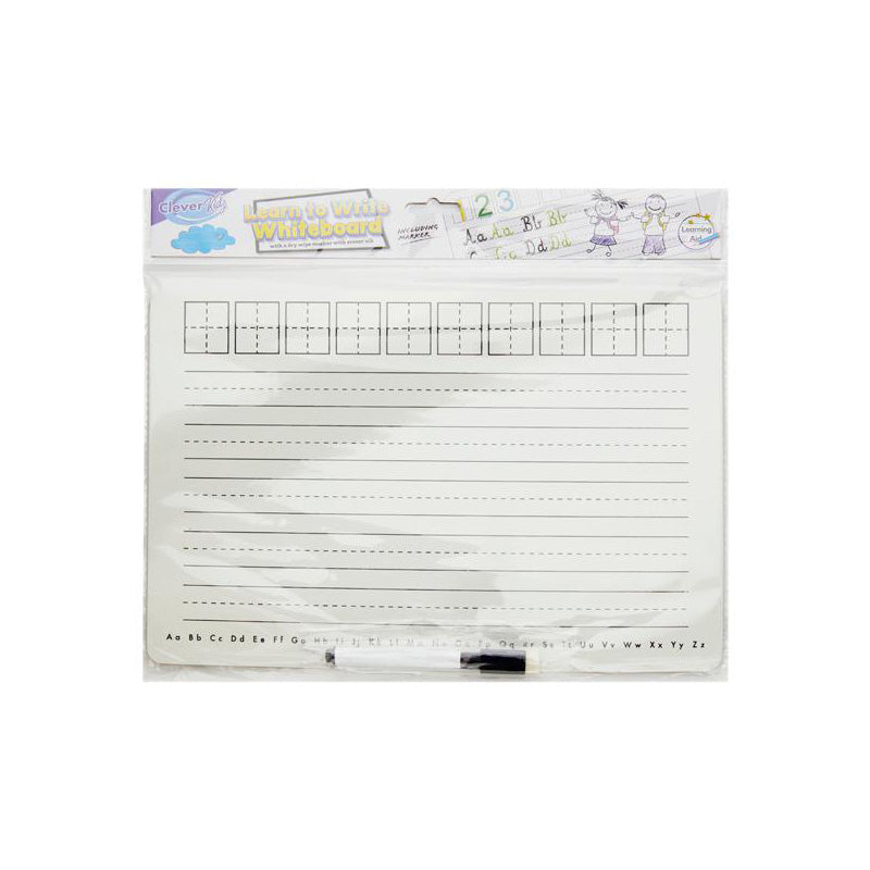 Clever Kidz Teacher's Aid Learn To Write Whiteboard