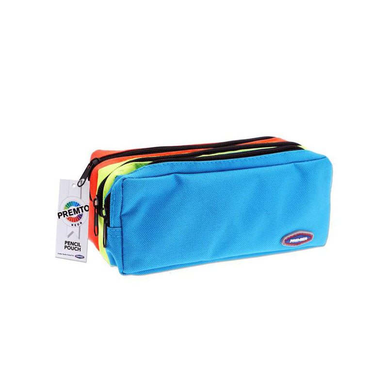 Premto 3 Pocket Pencil Case