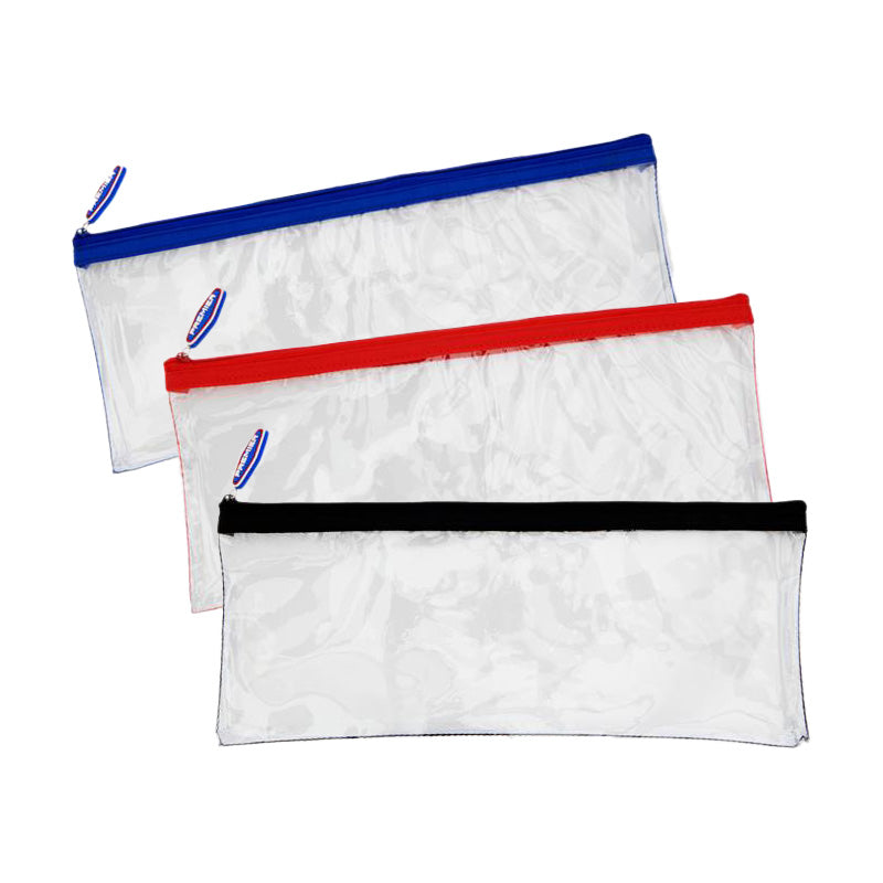 Student Solutions Transparent Pencil Case 330X125mm