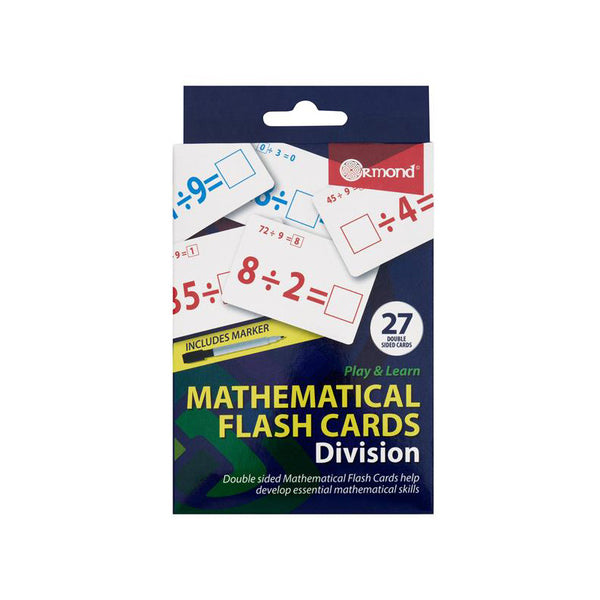 Ormond Pkt.27 Mathematical Flash Cards