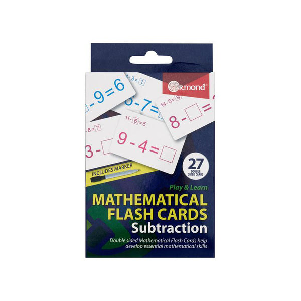 Ormond Pkt.27 Mathematical Flash Cards