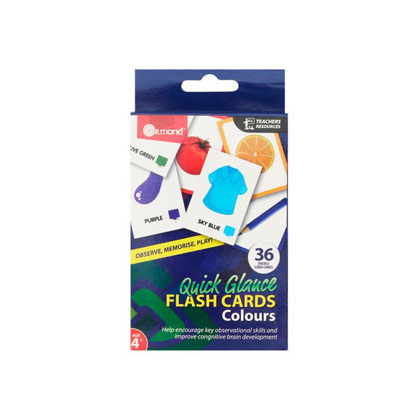 Ormond Education Flash Card 36 Cards