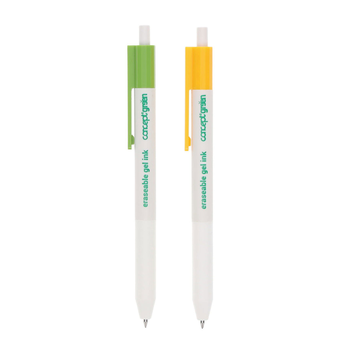 Concept Green Pkt2 Erasable Gel Ink Pen 0.5mm