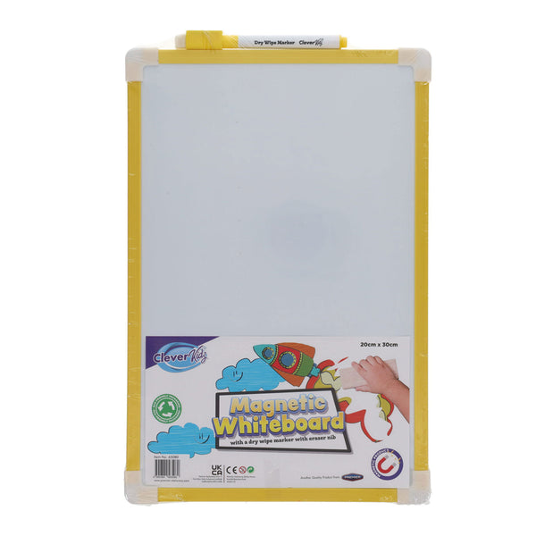 Clever Kidz Magnetic Dry Wipe Whiteboard