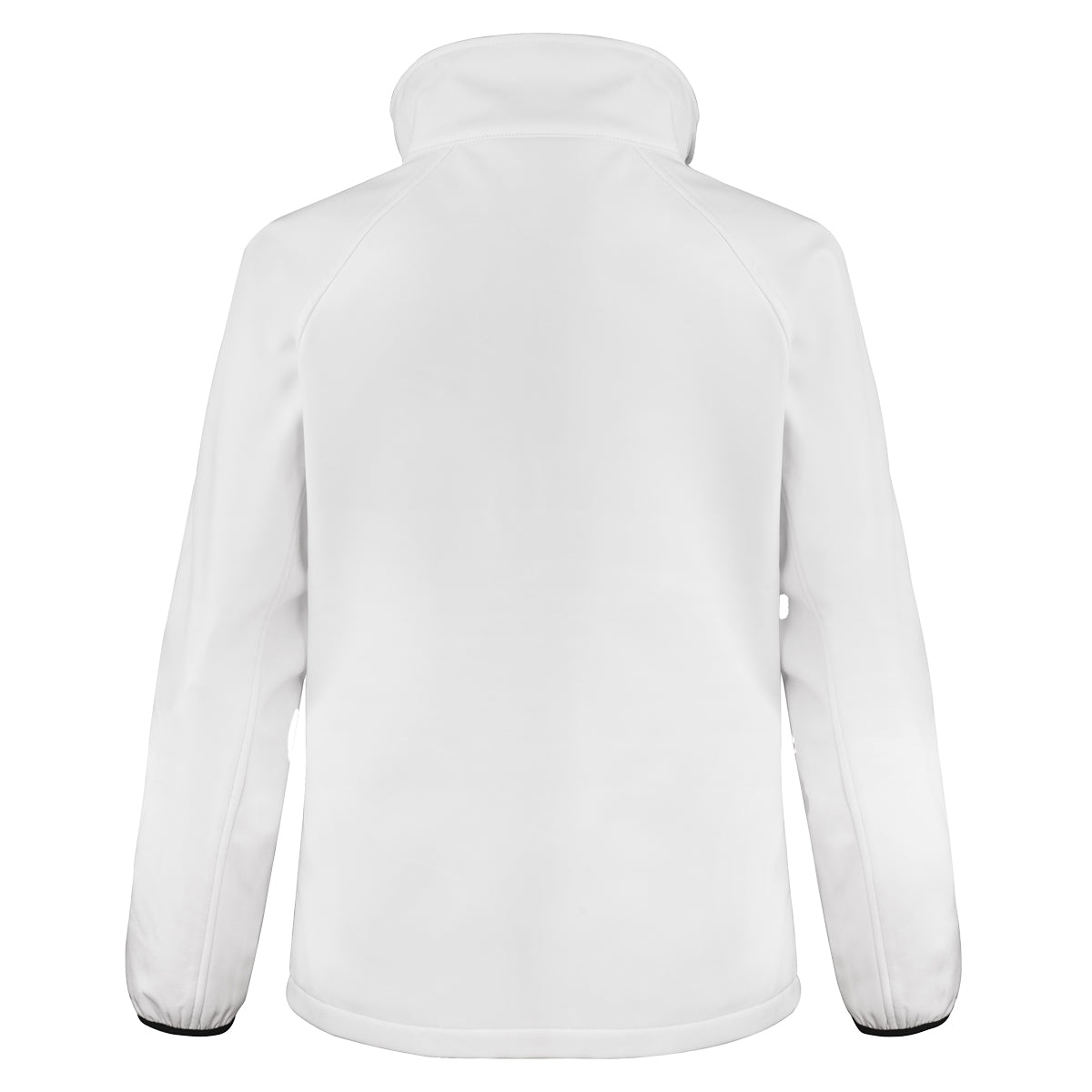 Photo of the Carrickmines LTC Men's Softshell Jacket in White, back