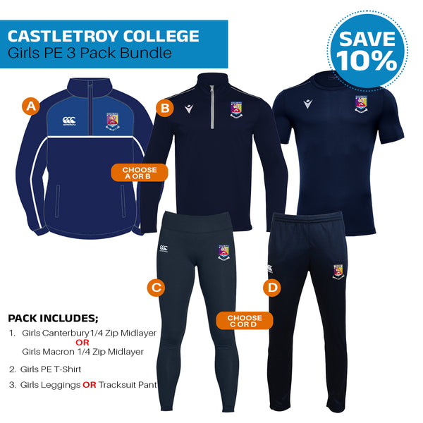 Castletroy College Girls 3 Pack Bundle (Compulsory)