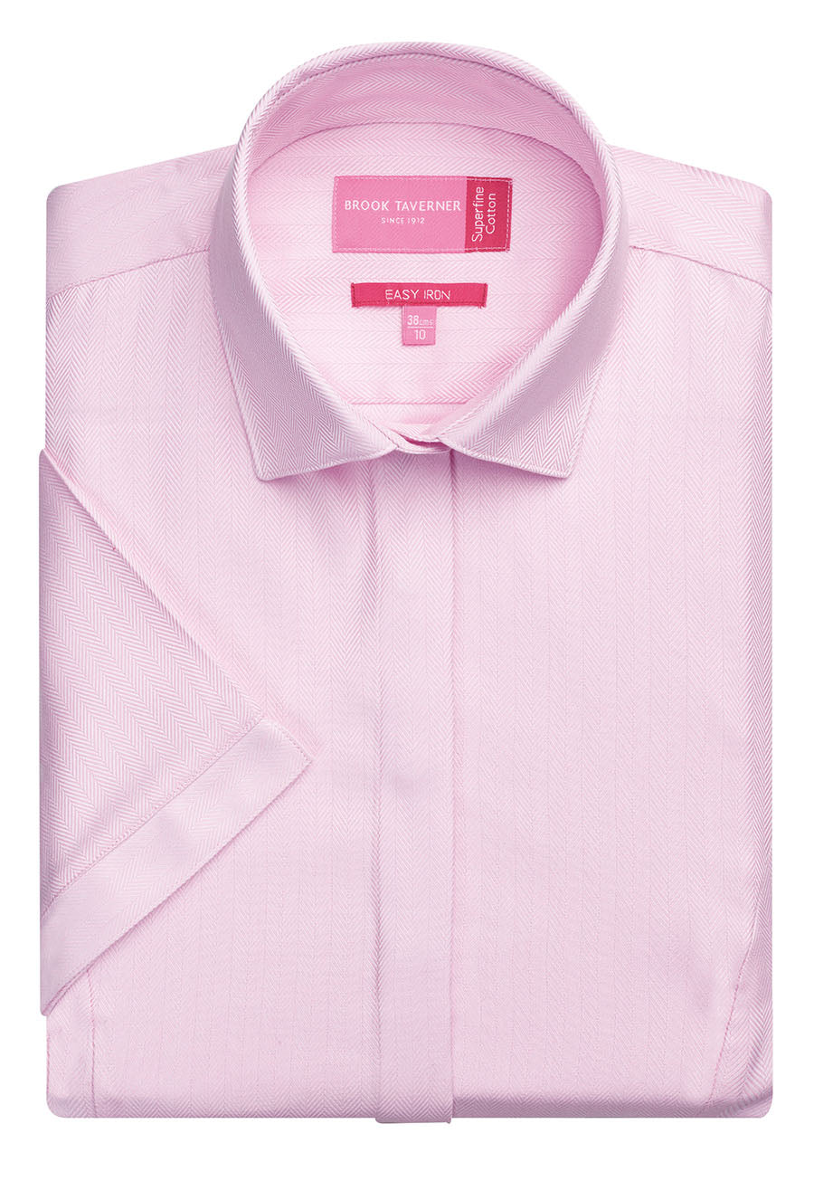 Chianti Blouse Cotton Herringbone