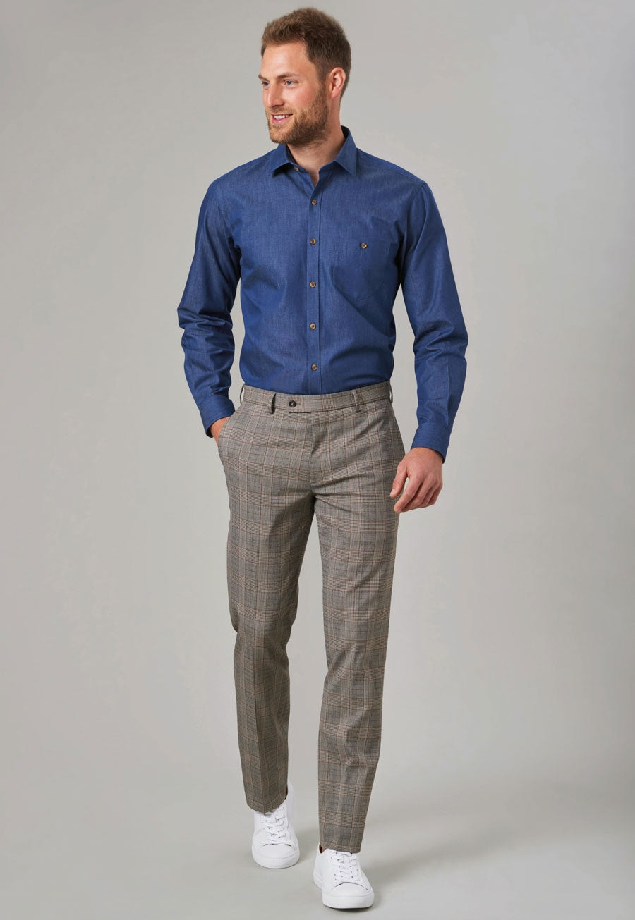Fabian Check Trouser