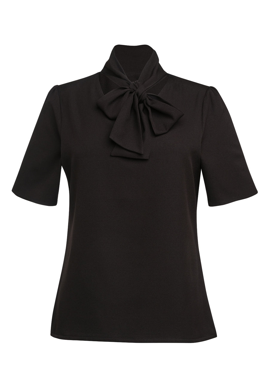 Flavia Pussy Bow Blouse