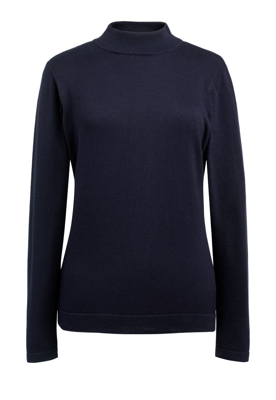 Golden Turtleneck Jumper