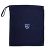 A photo of the Hedley Park Shoe Bag in Navy with embroidered School Crest