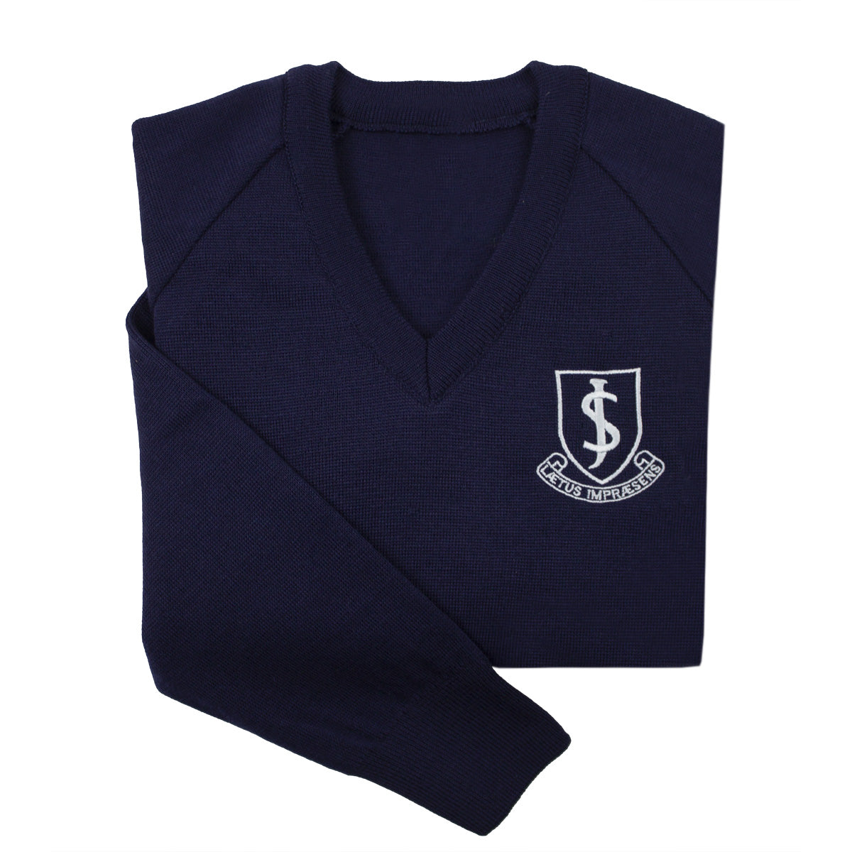 JS Navy V-Neck Pullover (All Years)