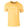 Photo of the Lios na nOg Senior T-Shirt in Yellow, front view