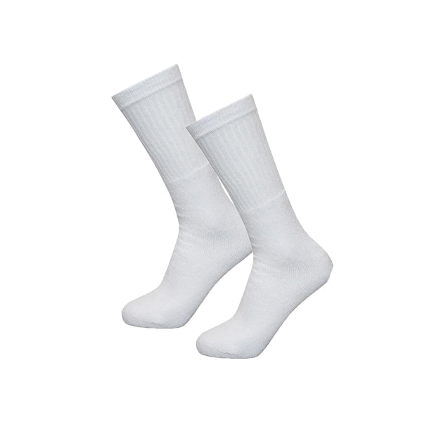 A photo of a pair of the Multi Sport Crew Sock in White