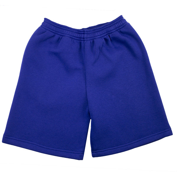 A photo of the Our Lady's Grove Goatstown Tracksuit Shorts in Royal Blue