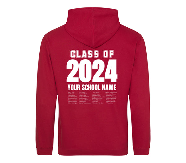 Class of 2024 School Hoodies