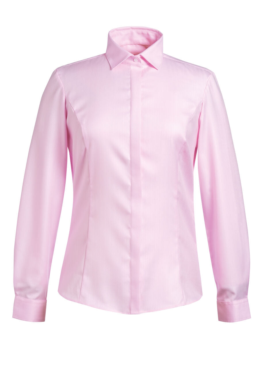 Prosecco Blouse Cotton Herringbone
