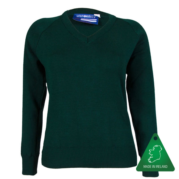 Rathdown School Green Pullover