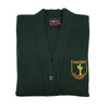 Ravenswell Primary School Cardigan in Green with embroidered school crest.