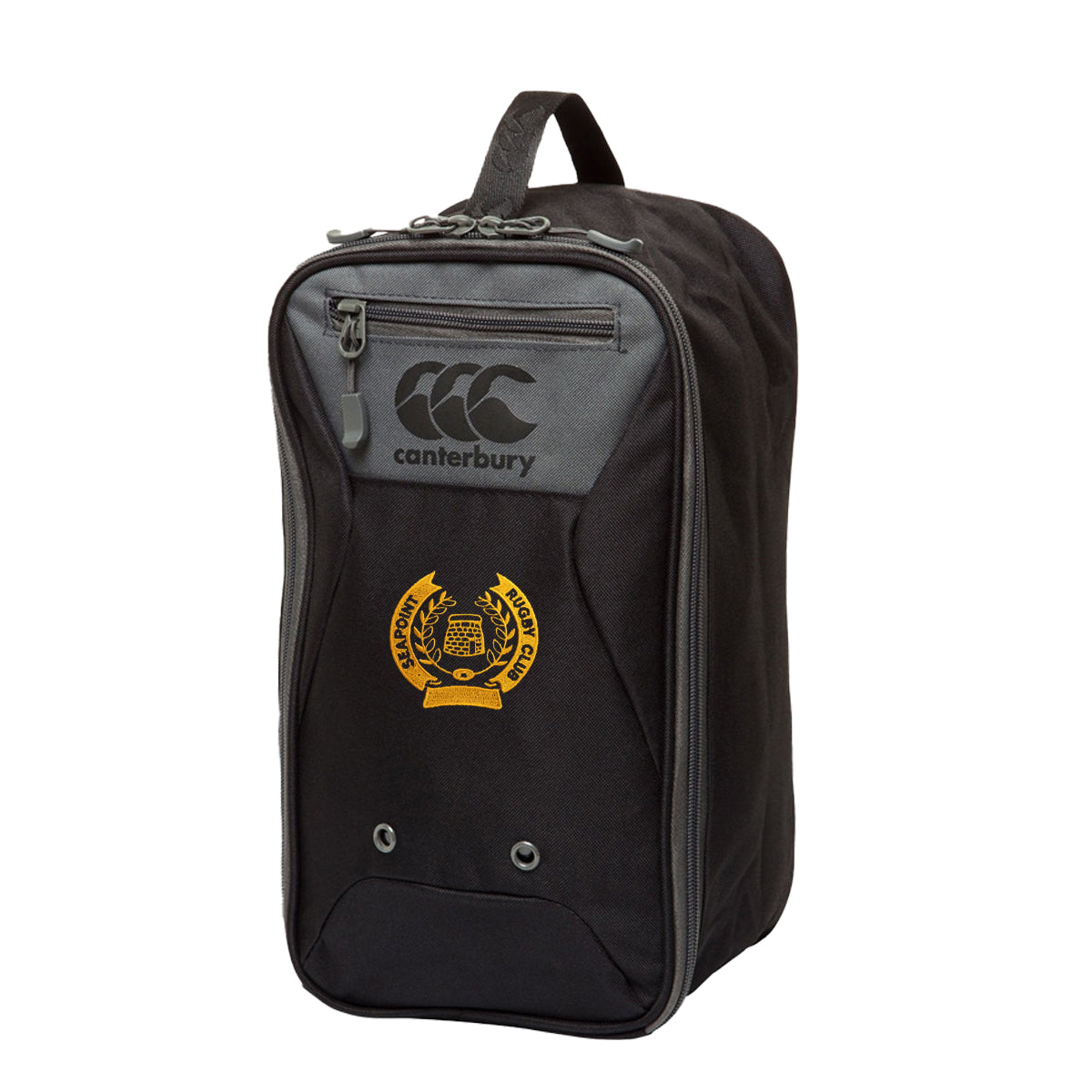 A phot of the Seapoint RC Club Bootbag with embroidered club crest, front center