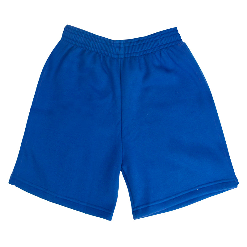 St. Mary's College Junior Fleece Shorts, available from Uniformity.
