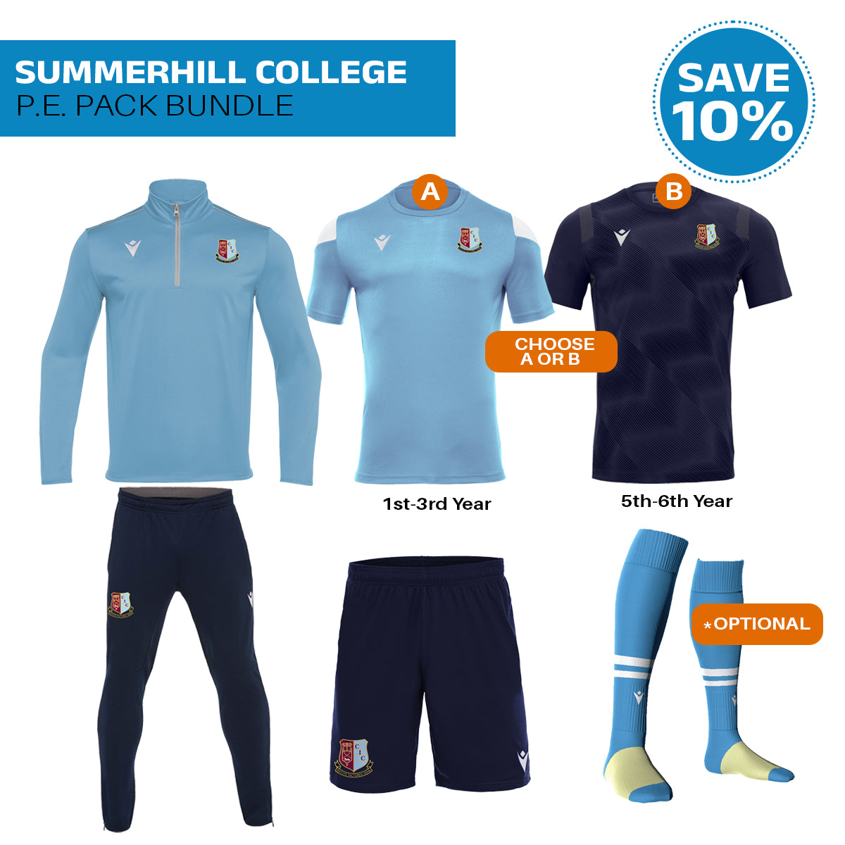 Summerhill College P.E. Pack