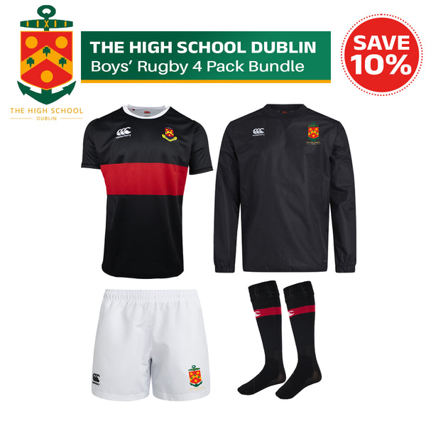 The High School Boys 4 Pack Rugby Bundle