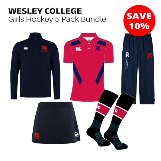 Wesley College Girls Hockey 5 Pack Bundle
